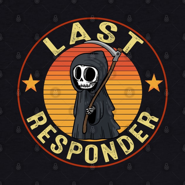 Last responder dark humor by SonyaKorobkova